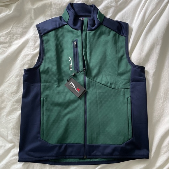 RLX Ralph Lauren Other - **RLX** never worn NWT golf zip-up vest SIZE LARGE